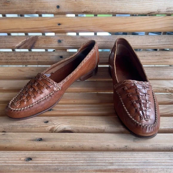 Cole Haan Woven Leather Loafers – Men’s Size 9.5M – Made in Brazil - Picture 6 of 11